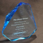 Chevrolet Chosen as 2014 Diesel Car Manufacturer of the Year